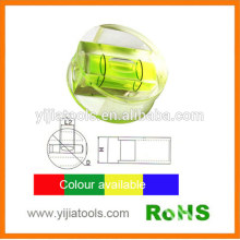 Yijiatools high quality round machined bubble level